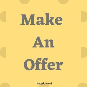 MAKE AN OFFER TODAY!✨💕✨💕✨💕